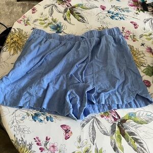 Universal Thread Blue Skorts with Relaxed Fit